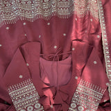Classy Chanderi Silk Anarkali Gown
