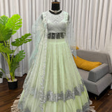Exclusive Georgette Embroidered Lehenga
