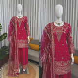 Pink Bride Pakistani Top Farshi Salwar