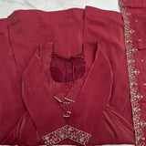 Fresh Look Chanderi Silk Anarkali Gown