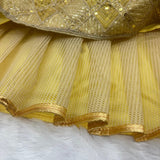 Beautiful Golden Embroidered Lehenga