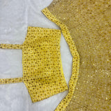 Beautiful Golden Embroidered Lehenga