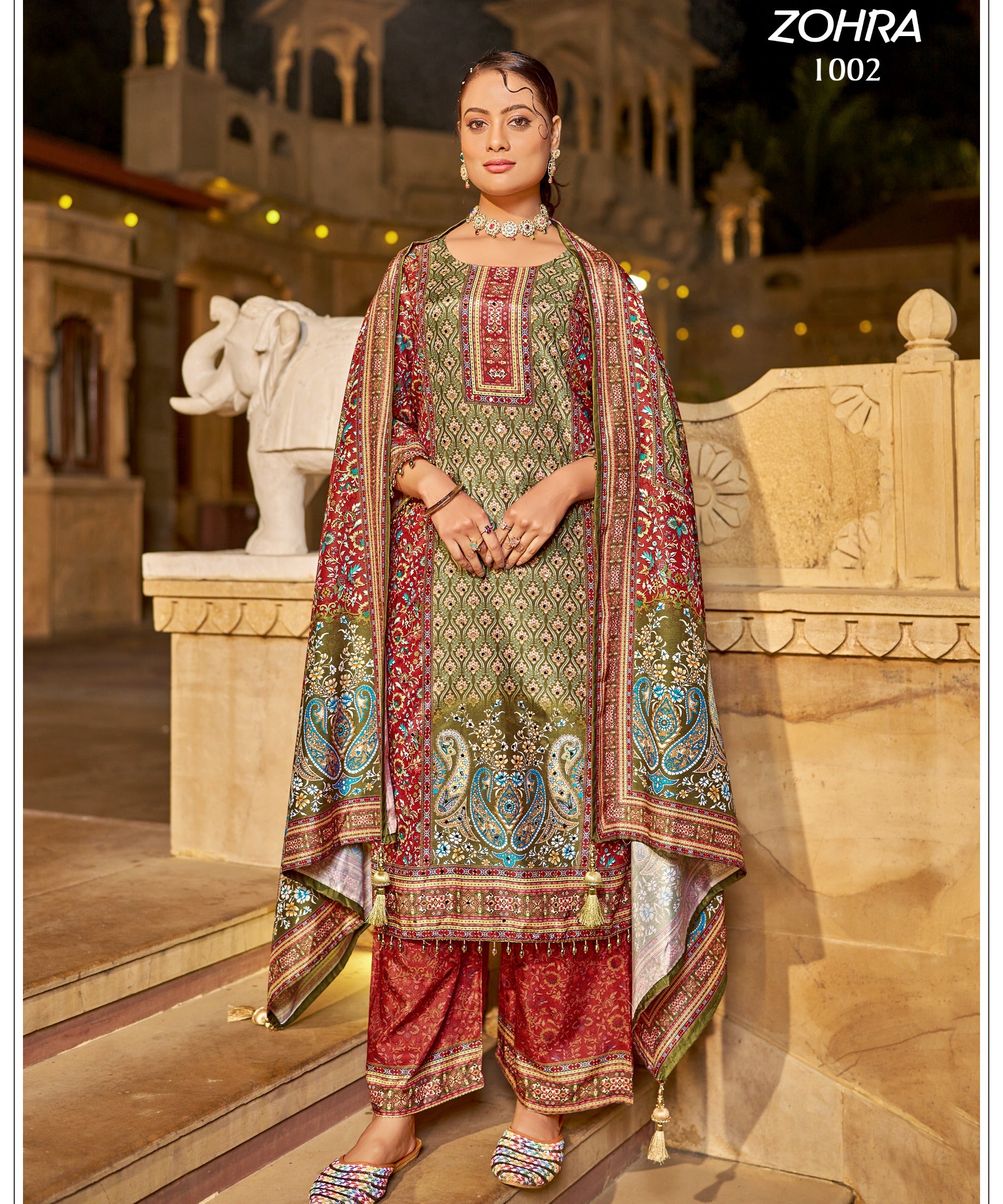 PLUS SIZE ZOHRA PAKISTANI SUIT