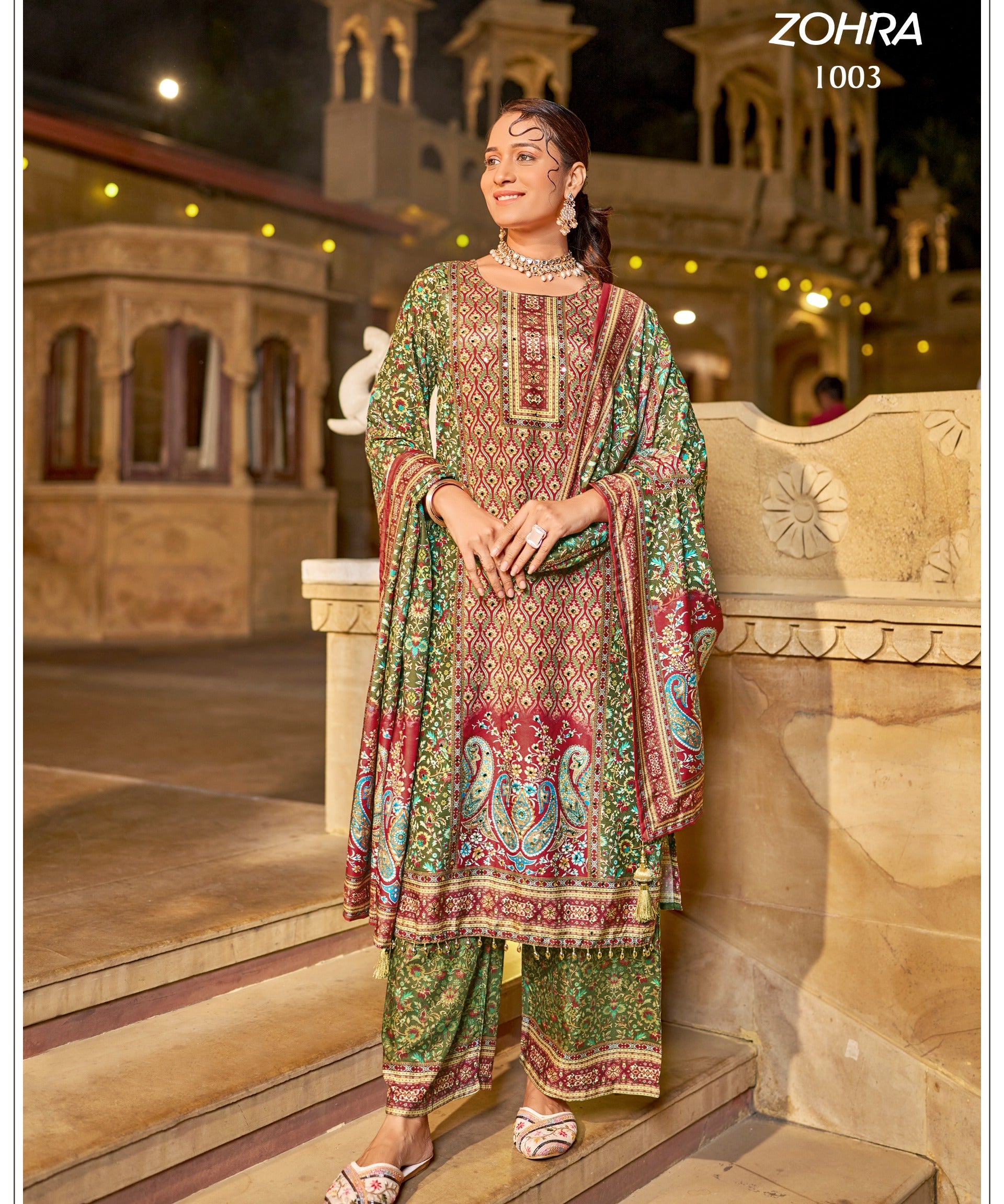 PLUS SIZE ZOHRA PAKISTANI SUIT