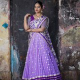 Vintage Purple Silk Lehenga Choli