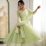 Elegant Georgette Anarkali Suit
