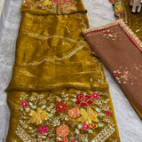 Mustard Wedding Jimmy Chu Lehenga