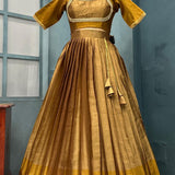 Elegance Viscose Tissue Silk Lehenga