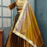Elegance Viscose Tissue Silk Lehenga