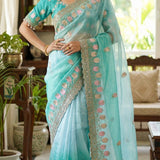 kamal fendy satin saree
