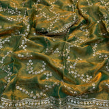 Premium Space Silk Zari Embroidered Saree