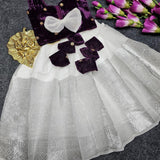 Festive Nylon Silk Kids Lehenga