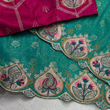 vanshika viscose satin silk saree