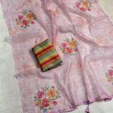 mahira organza saree