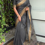 prena glass cotton saree