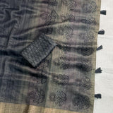 prena glass cotton saree