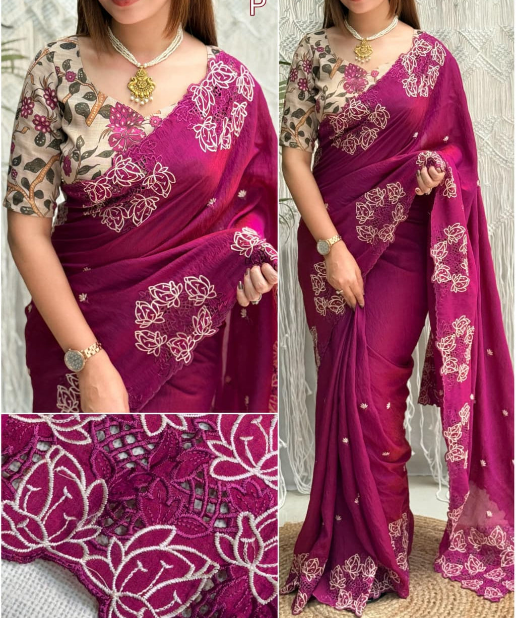 dhanlaxmi cotton silk saree