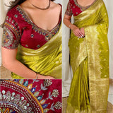 radharani banarasi silk saree