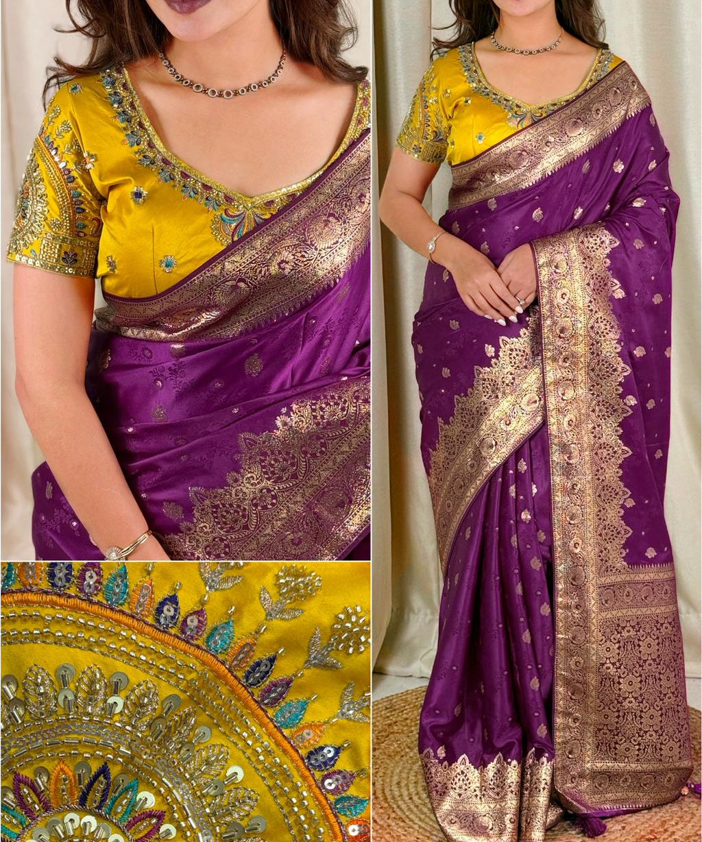 radharani banarasi silk saree