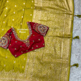 radharani banarasi silk saree