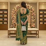 Makhmal Soft Art Silk Saree