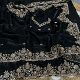 Shiny Bridal Space Silk Saree
