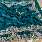 Shiny Bridal Space Silk Saree