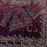Boutique Shaded Chiffon Saree