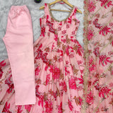Stylish Charm Floral Print Gown