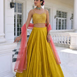 Alizeh Fancy Silk Lehenga Choli