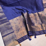 Sindhu Solid Zari Weaving Saree
