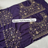 Wedding Georgette Embroidered Saree