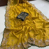 Wedding Georgette Embroidered Saree
