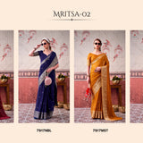 Lightweight Chinon Royal Zari Saree