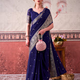 Lightweight Chinon Royal Zari Saree
