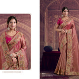 Aaradhya Bridal Handwork Silk Saree