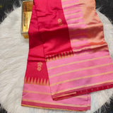 Rani Pink Soft Silk Saree