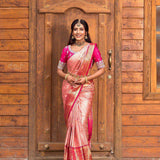 Beautiful Art Silk Jacquard Saree