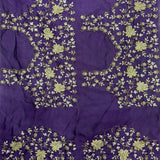 Heavy Designer Embroidered Silk Saree