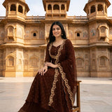 Trendy Rajveer Vichitra Crop Top