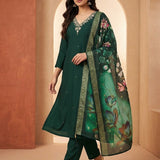 Green Occasionally Straight Suit