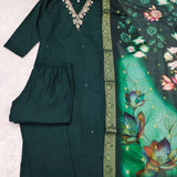 Green Occasionally Straight Suit