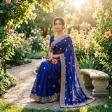 Grand Partylook Space Silk Saree