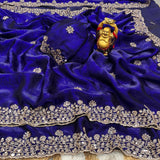 Grand Partylook Space Silk Saree
