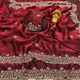 Grand Partylook Space Silk Saree