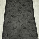 Black Grand Sequence Work Saree