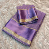 Festive Viscose Georgette Checkered Saree