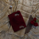 Celebrity Space Satin Silk Saree