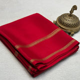 Traditional Mysore Crepe Silk Saree