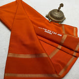 Traditional Mysore Crepe Silk Saree